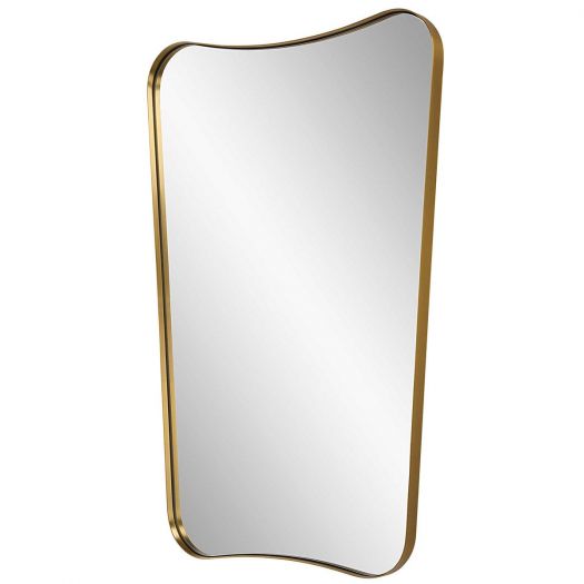 Uttermost Belvoir Brass Mirror
