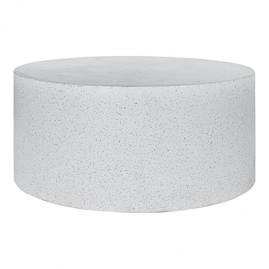 Omi Outdoor Coffee Table White Terrazzo