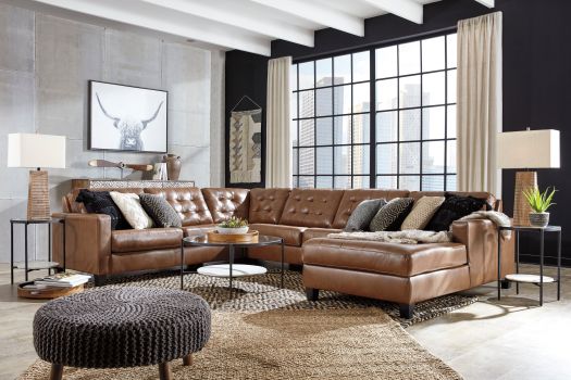 Baskove 4-Piece Sectional with Chaise