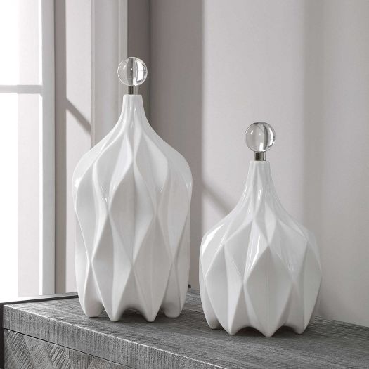 Klara White Bottles, S/2