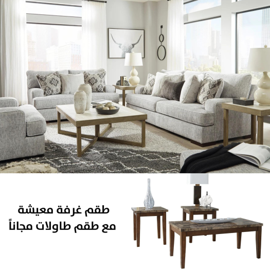 Mercado Sofa Set with FREE Table Set T158-13