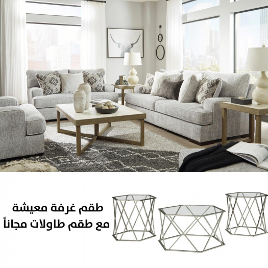 Mercado Sofa Set with FREE Table Set T015-13