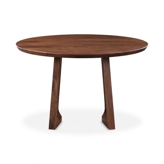 Silas Round Dining Table Walnut
