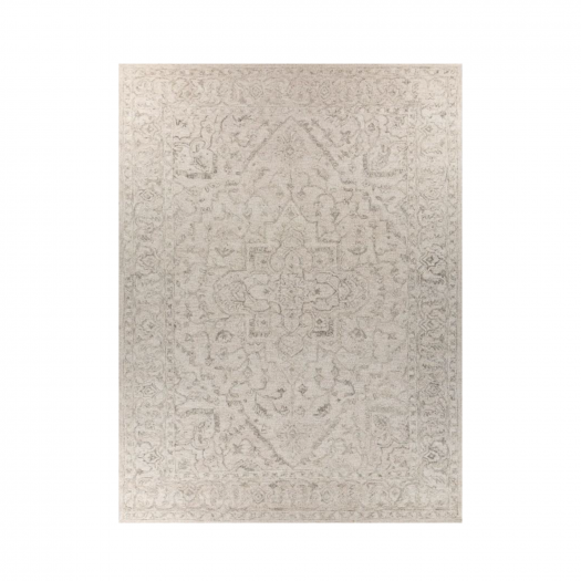 Antique White Medium Gray Rug