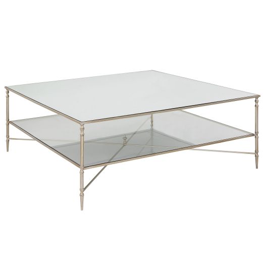 HENZLER SILVER SQUARE TABLE
