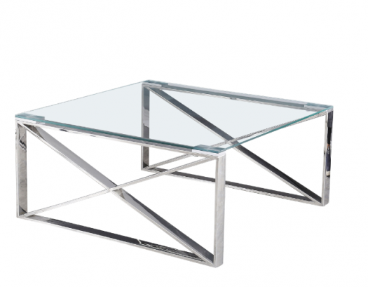 COFFEE TABLE SILVER