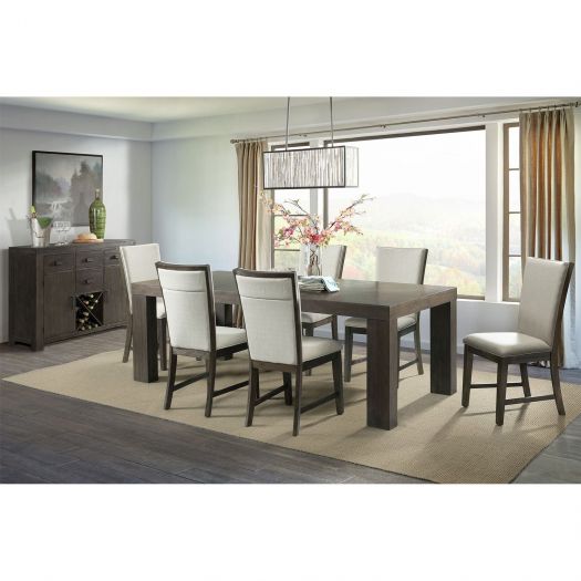 Roots Grady Dining Table Fabric-Back Chair