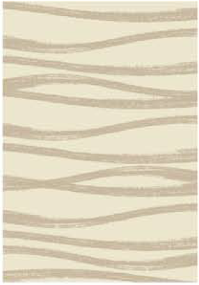 Roots Ferrera Wavy Beige Rug