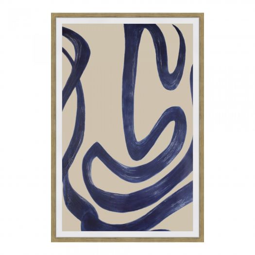 Clarity 1 Abstract Ink Print Wall Décor