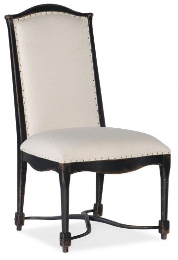 Upholstered Back Side Chair