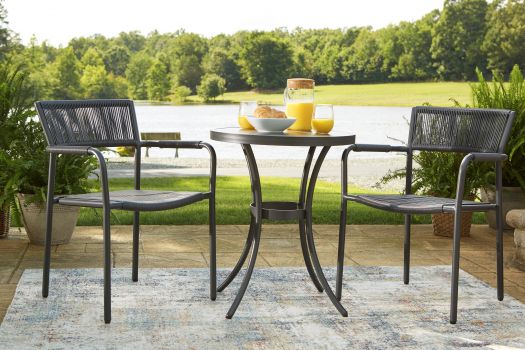 Crystal Breeze 3-Piece Table And Chair Set