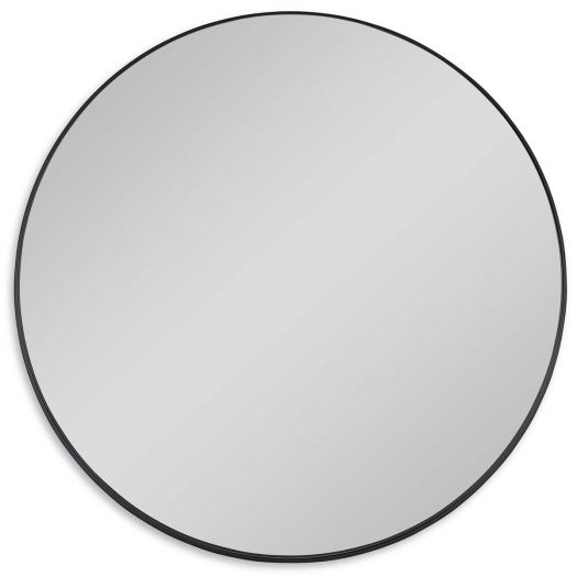 Padria Round Mirror - 48 Black