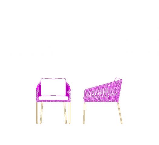 Bernhardt Amalfi Arm Chair