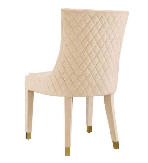 Diamond Cream Dining Chair