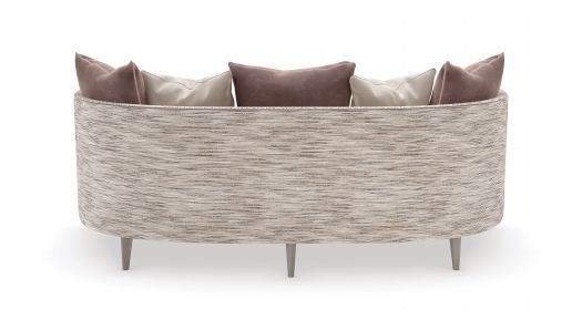 Caracole Upholstery - Piping Hot (Brown Pillows) Sofa