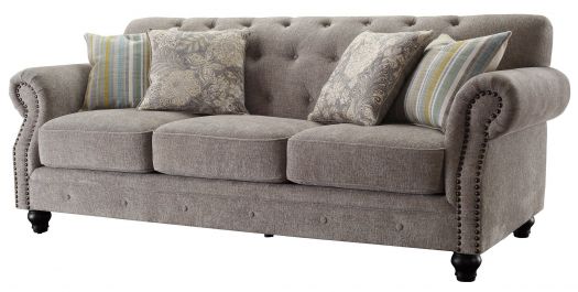 Roots Nebraska Grey Gold Sofa